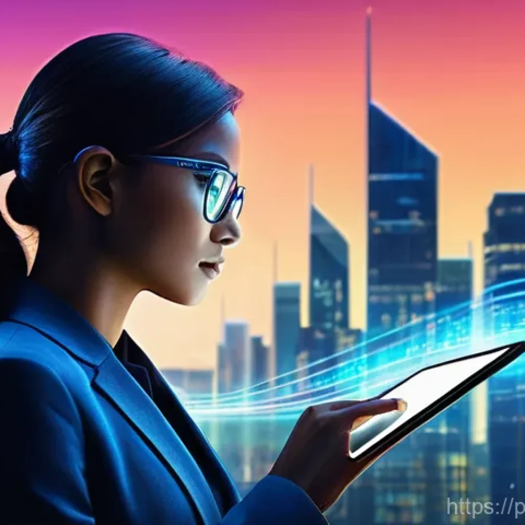 역량 갭 분석을 통한 교육 필요성 파악 - **Prompt 1: The Dynamic Learner in a Tech-Driven World**
    "A vibrant, dynamic illustration depict...